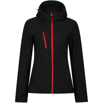 Regatta TRA702 Venturer Women's 3-Layer Breathable Hooded Softshell Jacket (3L)
