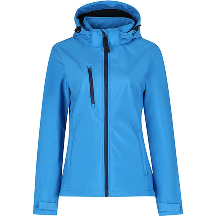 Regatta TRA702 Venturer Women's 3-Layer Breathable Hooded Softshell Jacket (3L)
