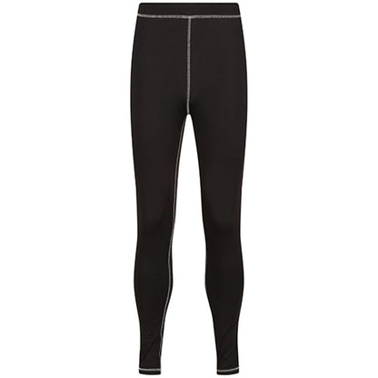 Regatta TRS229 Pro Black Base Layer Leggings 180g