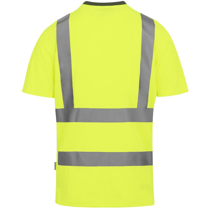 Regatta TRS270 Pro Contract Yellow Hi Vis T-Shirt