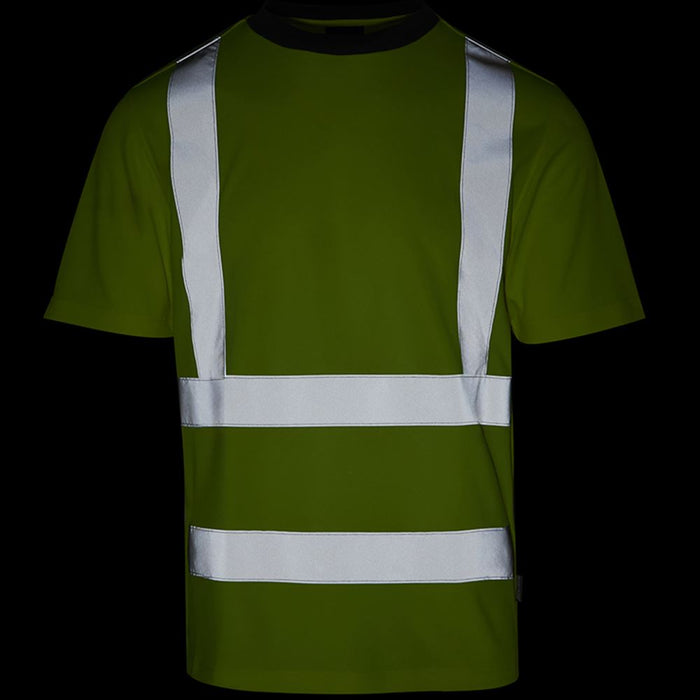 Regatta TRS270 Pro Contract Yellow Hi Vis T-Shirt