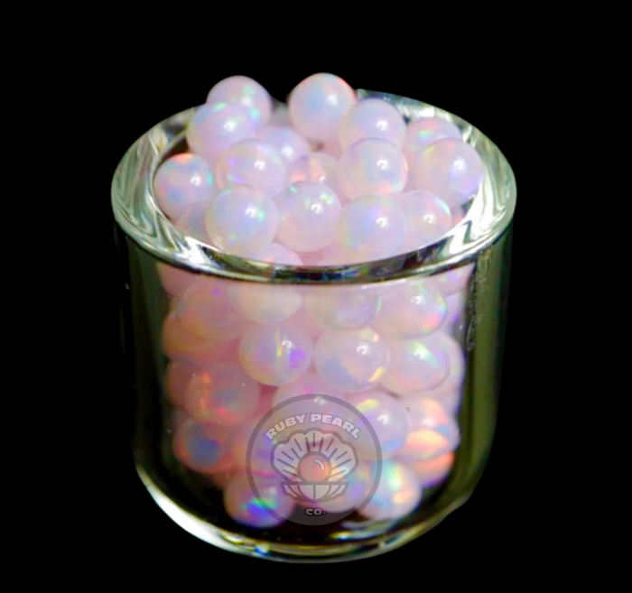 Universal fit 3mm opal terp pearls that enhance concentrate vaporization.
