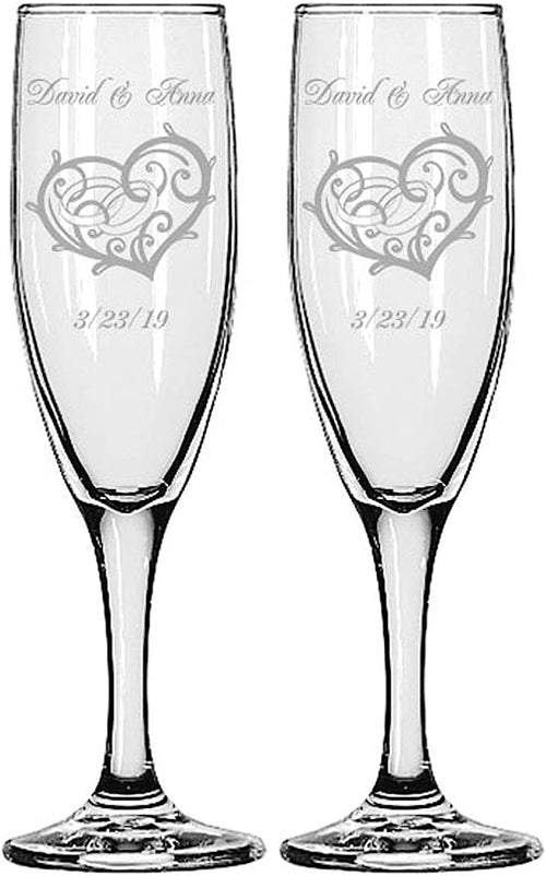 Set of 2 Toasting Glasses