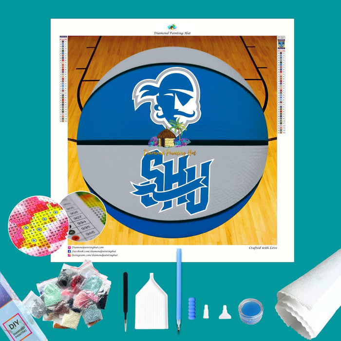 Seton Hall Basketball Diamond Painting