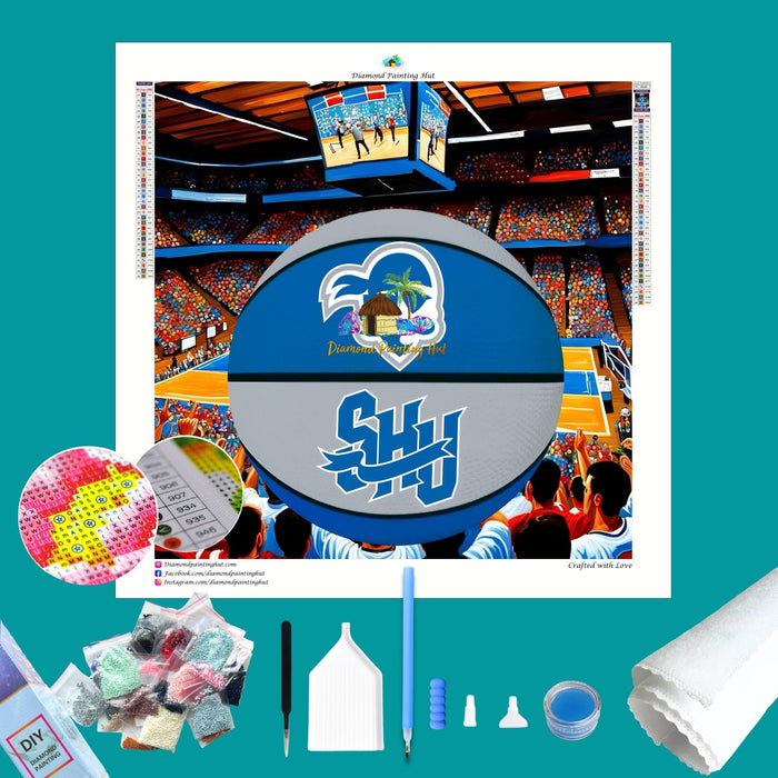 Seton Hall Basketball Diamond Painting