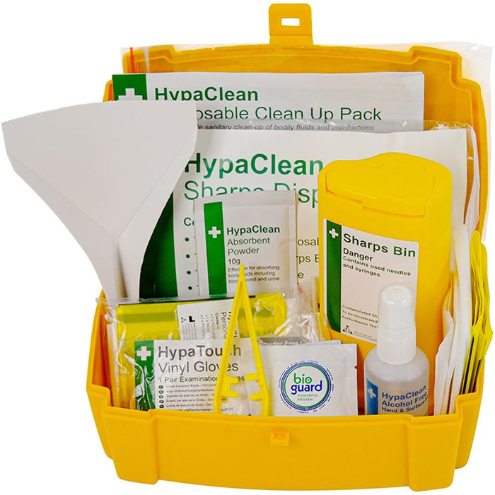Single Sharps & Body Fluid Disposal Kit