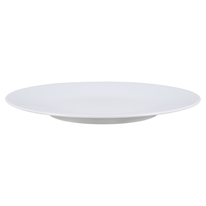 SKU# B300-COU00001 - Coupe White Pres Plt - Shape Coupe - Size: 11.8"