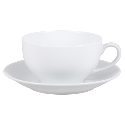 SKU# R400-VIE00001 - Coupe White Breakfast Cup - Shape Coupe