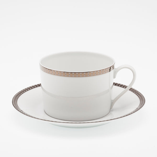 SKU# T200-REC20575 - Celtic Tea Saucer - Shape Recamier
