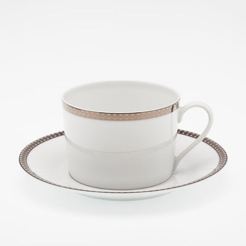 SKU# T200-REC20575 - Celtic Tea Saucer - Shape Recamier