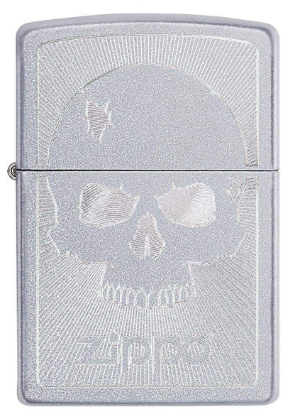 Skull With Lines Lighter