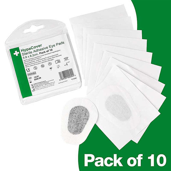 Sterile Adhesive Eye Pad (Pack 10)