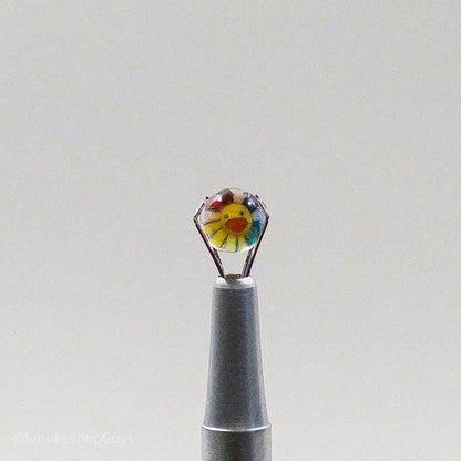 Collectible Glass Pearls: Steve H MI Millie Terp Pearls, Artistic Intricate Designs Stylish Touch, Enhanced Vaporization Consistent Heat Better Concentrate Use, Durable Thermal Shock Resistant Easy Clean, Universal Compatible Quartz Bangers Inserts, Functional Art Enthusiasts.