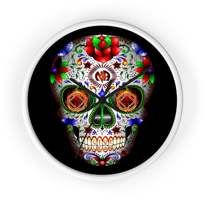Sugar Skull Wall clock
