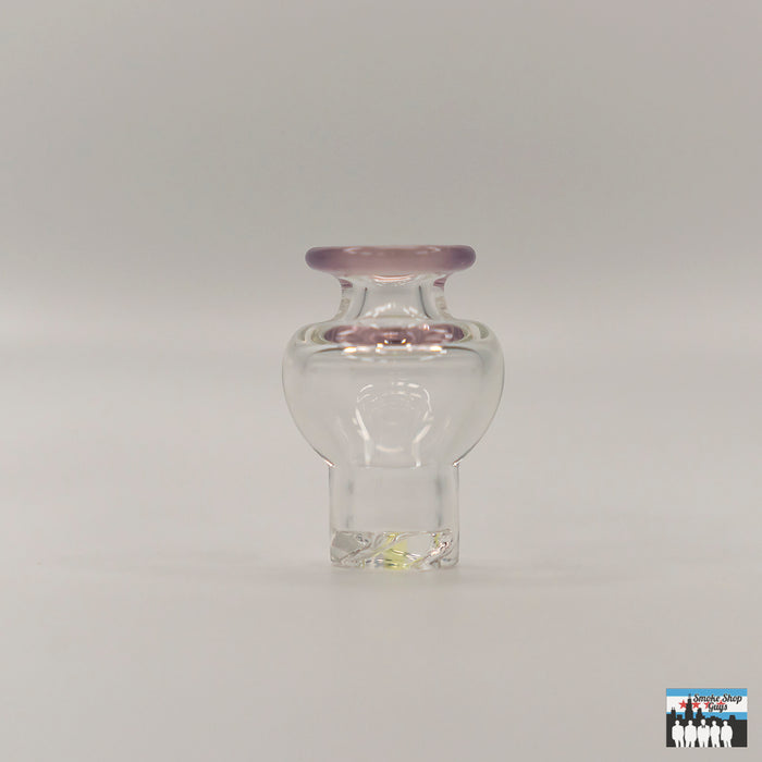 Efficient Vapor Cap Partial: Terroir Glass Partial Color Spinner Caps, Precision Dab Tool, Enhance Dabbing, Functionality, Vibrant Designs, Stylish Touch, Compatible with Most Setups, Durable and Easy-to-Clean, Ideal for Enthusiasts and Collectors.