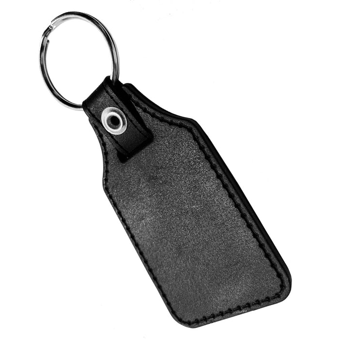 Thin Blue Line K9 Unit German Shepherd Design Faux Leather Key Ring