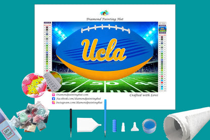 Ucla Bruins Diamond Painting-Diamond Painting Hut
