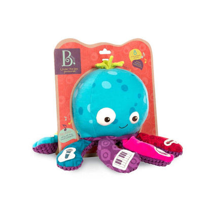 Musical octopus plushie