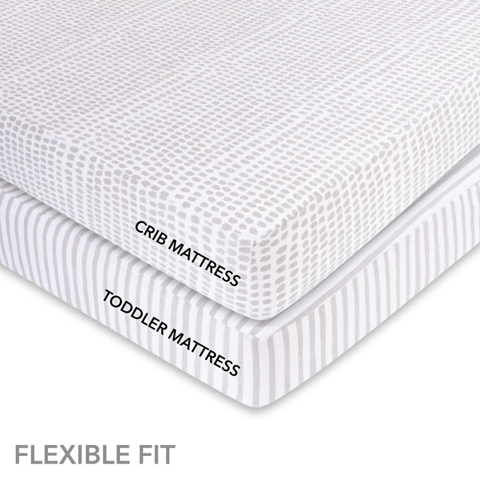 Waterproof Crib Sheet Set