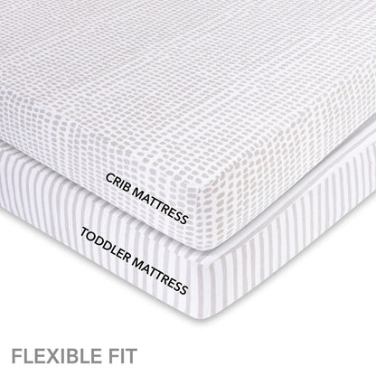 Waterproof Crib Sheet Set