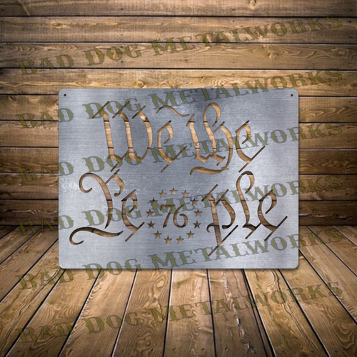 We The People 76 - Dxf and Svg