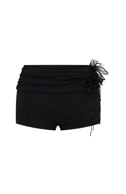 Let's Ride Mini Shorts Black