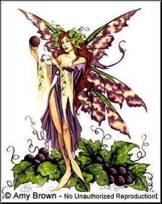 Wine Nymph Print