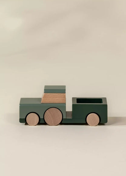 Wooden Farm Tractor