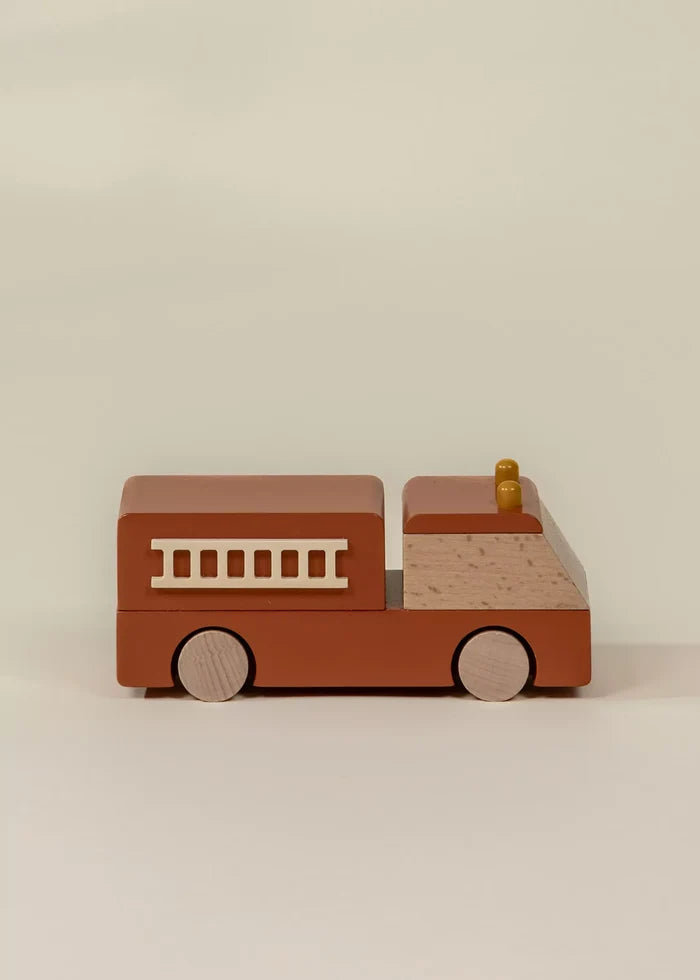 Wooden Fire Truck