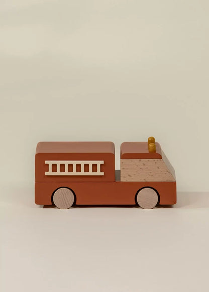 Wooden Fire Truck