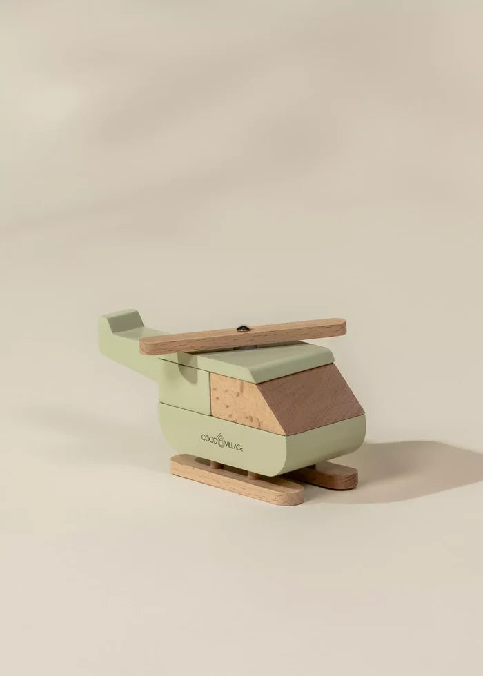 Wooden Helicopter