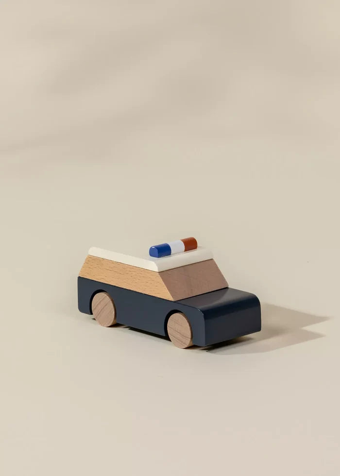 Wooden Police Car