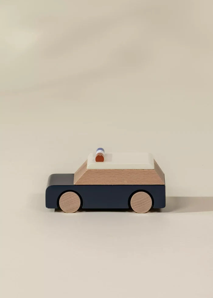 Wooden Police Car